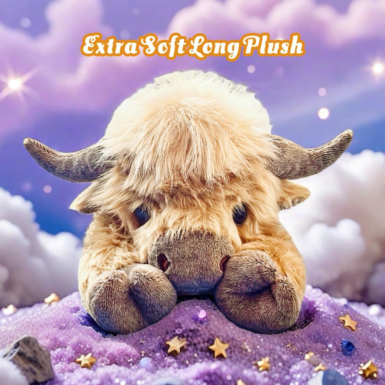 Daisy - 4 Pounds Highland Cow | Zipped Warmable & Coolable Pouch