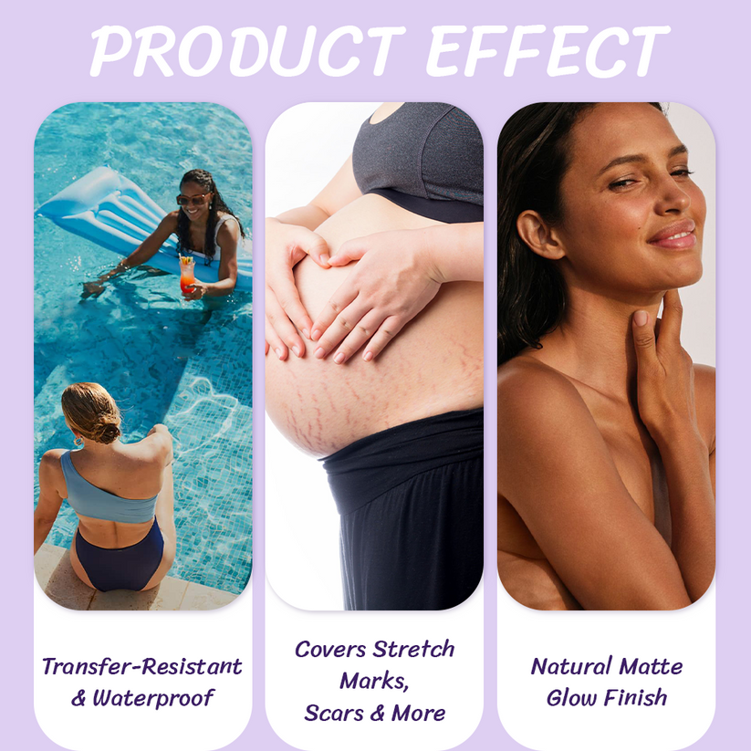 Final 3 Hours 70% OFF : Beauty Body Coverage Perfector with Brush