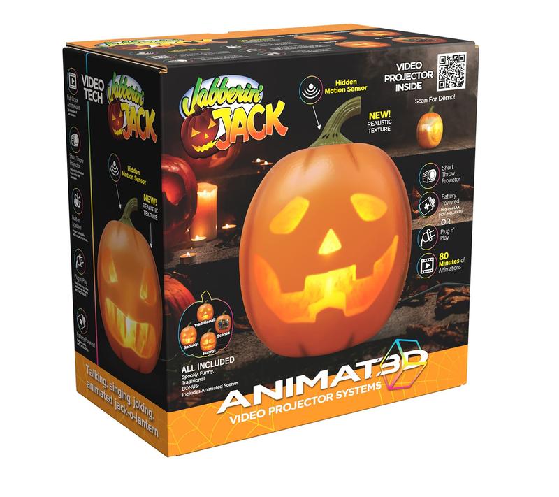 Jaberim "Jack 12" Animated Taling & Singing Pumpkin