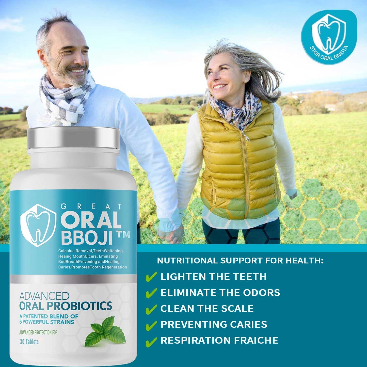 [Official Store]  🎁BBOJI™ Effervescent tooth regeneration tablets