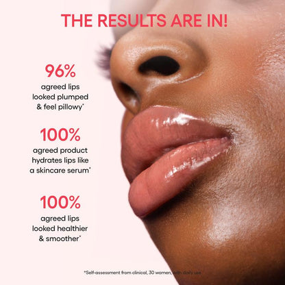 LOVILDS Glaze Craze Tinted Lip Serum, Hydrating & Moisturizing Lip Tint, Korean Lip Care, Infused with Polypeptide